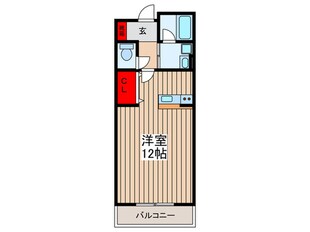 ヴィラ・クオーレの物件間取画像